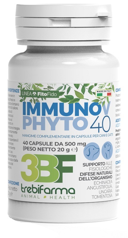 IMMUNOV CAPSULE 40 CAPSULE BARATTOLO 20 G - Parafarmacia Mostacciano
