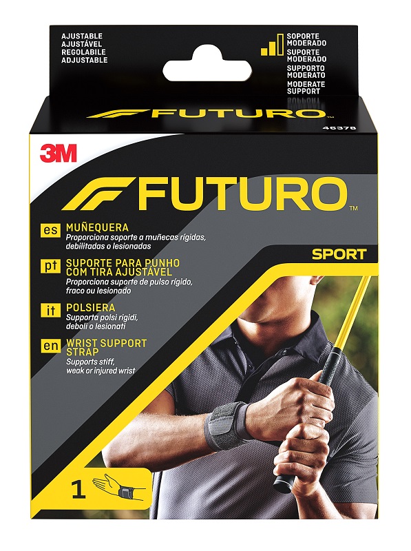 POLSINO ELASTICO UNIVERSALE FUTURO SPORT NERO - Parafarmacia Mostacciano