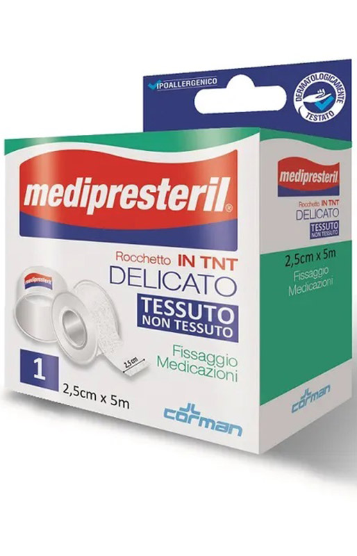 CEROTTO MEDIPRESTERIL DISPENSER TESSUTO NON TESSUTO 5X250CM - Parafarmacia Mostacciano