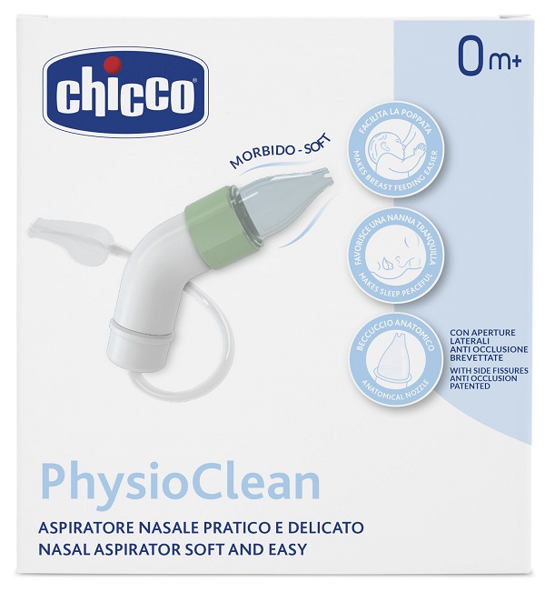 ASPIRATORE NASALE CHICCO PHYSIOCLEAN - Parafarmacia Mostacciano