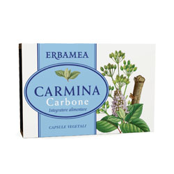 CARMINA CARBONE 24 CAPSULE VEGETALI 12 G - Parafarmacia Mostacciano