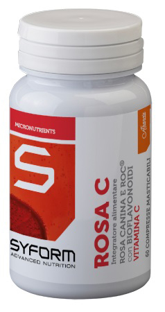 ROSA C 60 COMPRESSE MASTICABILI DA 1000 MG - Parafarmacia Mostacciano
