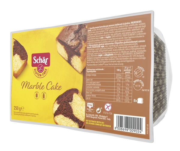 SCHAR MARBLE CAKE 250 G - Parafarmacia Mostacciano
