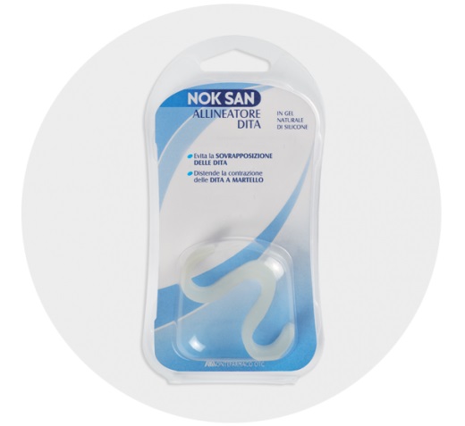 NOK SAN GEL ALLINEATORE DITA - Parafarmacia Mostacciano