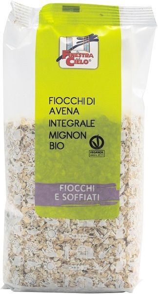FIOCCHI DI AVENA INTEGRALE MIGNON BIO 500 G - Parafarmacia Mostacciano