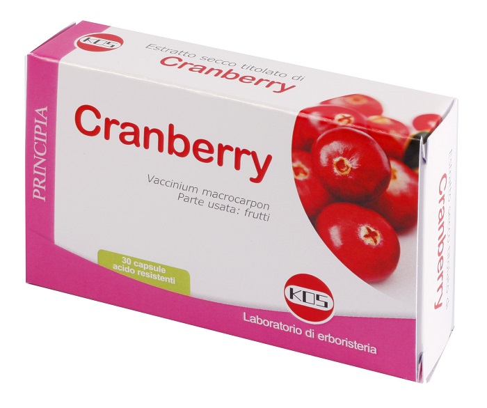 CRANBERRY ESTRATTO SECCO 30 CAPSULE - Parafarmacia Mostacciano