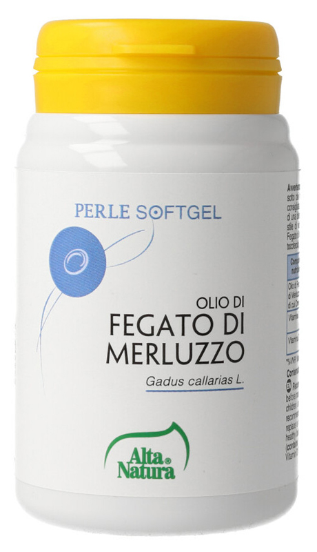FEGATO DI MERLUZZO 100 PERLE PILLOLIERA 40 G - Parafarmacia Mostacciano