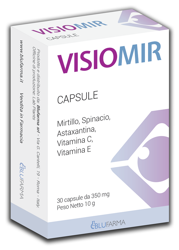VISIOMIR CAPSULE 30 CAPSULE - Parafarmacia Mostacciano