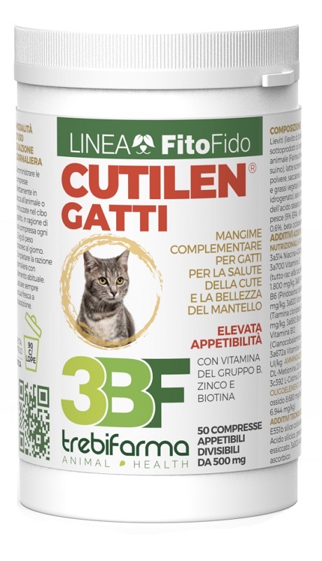 CUTILEN GATTI 50 COMPRESSE BARATTOLO 25 G - Parafarmacia Mostacciano
