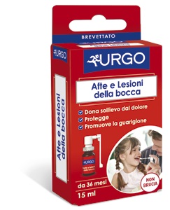 URGO SPRAY PER AFTE E LESIONI DELLA BOCCA 15 ML - Parafarmacia Mostacciano