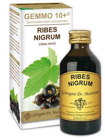 GEMMO 10+ RIBES NERO 100 ML LIQUIDO ANALCOLICO - Parafarmacia Mostacciano