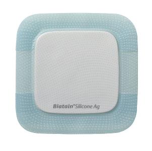 MEDICAZIONE BIATAIN IN SCHIUMA DI POLIURETANO A RILASCIO DI ARGENTO CON BORDO ADESIVO IN SILICONE 12,5X12,5 CM 5 PEZZI - Parafarmacia Mostacciano