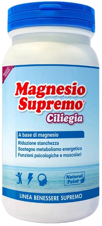 MAGNESIO SUPREMO CILIEGIA POLVERE 150 G - Parafarmacia Mostacciano