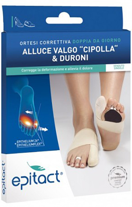 ORTESI CORRETTIVA EPITACT DP SINISTRA TAGLIA SMALL 1 PEZZO - Parafarmacia Mostacciano