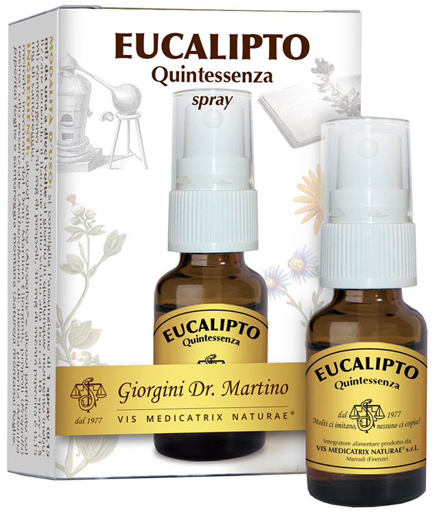 EUCALIPTO QUINTESSENZA SPRAY 15 ML - Parafarmacia Mostacciano