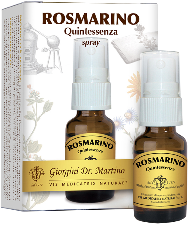 ROSMARINO QUINTESSENZA SPRAY 15 ML - Parafarmacia Mostacciano