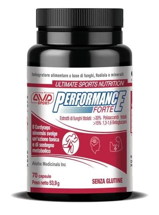 PERFORMANCE FORTE 70 CAPSULE FLACONE 53,9 G - Parafarmacia Mostacciano