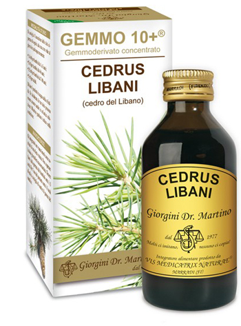 GEMMO 10+ CEDRO DEL LIBANO 100 ML LIQUIDO ANALCOLICO - Parafarmacia Mostacciano