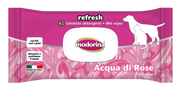 SALVIETTE ROSA INODORINA 40 PEZZI - Parafarmacia Mostacciano