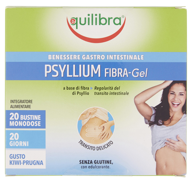 PSYLLIUM FIBRA GEL GUSTO KIWI PRUGNA 20 BUSTINE MONODOSE - Parafarmacia Mostacciano