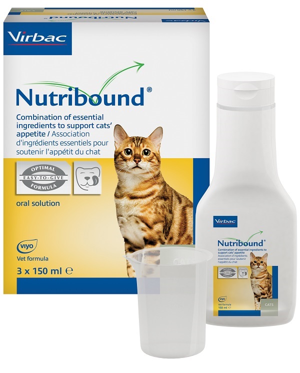 NUTRIBOUND SOLUZIONE ORALE APPETIBILE PER GATTO 3 FLACONI DA 150 ML - Parafarmacia Mostacciano