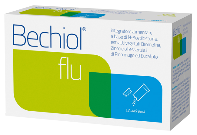 BECHIOL FLU 12 BUSTINE STICK PACK - Parafarmacia Mostacciano