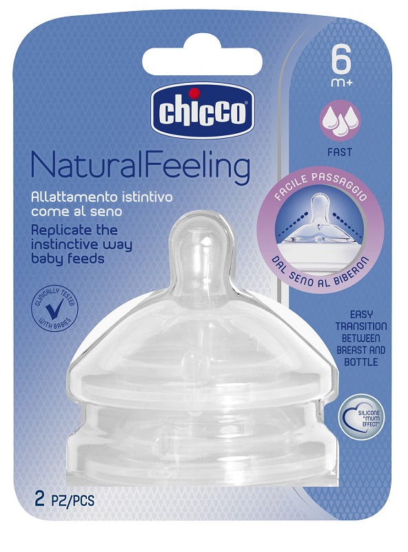 CHICCO TETTARELLA STEPUP NEW 6M+ FLUSSO VELOCE - Parafarmacia Mostacciano