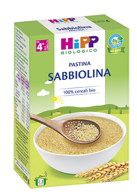 HIPP BIO PASTINA SABBIOLINA 320 G - Parafarmacia Mostacciano