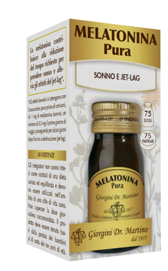 MELATONINA PURA 75 PASTIGLIE - Parafarmacia Mostacciano