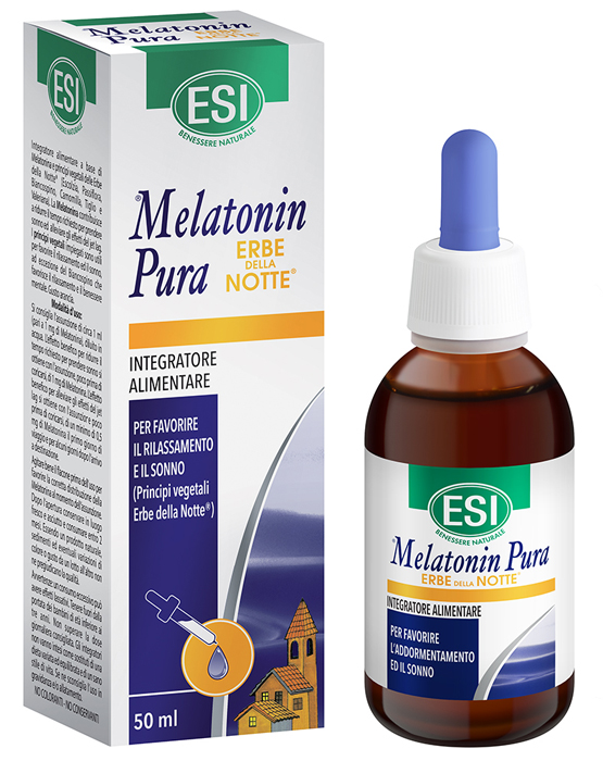 ESI MELATONIN PURA GOCCE ERBE NOTTE 50 ML - Parafarmacia Mostacciano