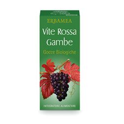 VITE ROSSA GAMBE GOCCE BIOLOGICHE 100 ML - Parafarmacia Mostacciano
