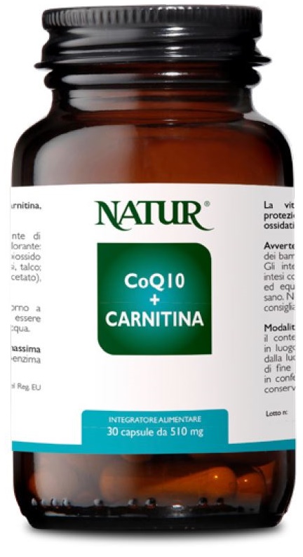 COQ10+CARNITINA 60 CAPSULE - Parafarmacia Mostacciano