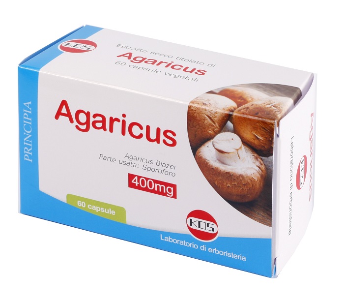AGARICUS BLAZEI 60 CAPSULE - Parafarmacia Mostacciano