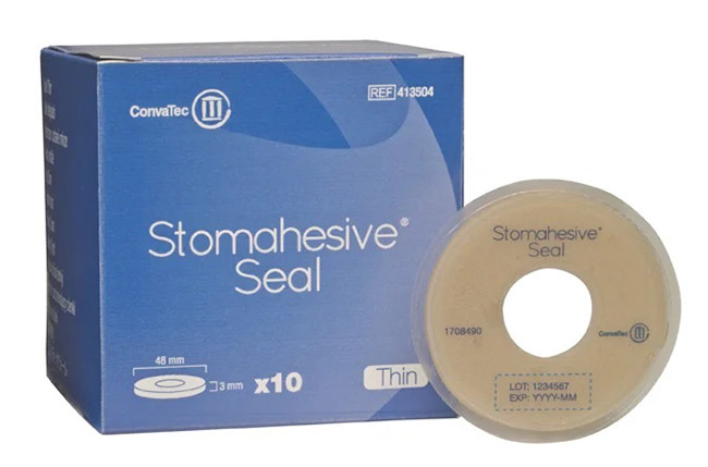 ANELLO STOMIA STOMAHESIVE SEAL FORO APERTURA 18MM DIAMETRO 48MM 10 PEZZI - Parafarmacia Mostacciano