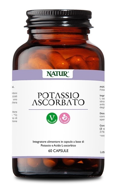 POTASSIO ASCORBATO 60 CAPSULE - Parafarmacia Mostacciano