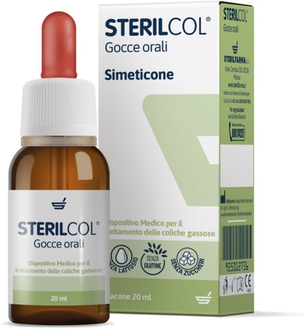 STERILCOL GOCCE ORALI SOSPENSIONE GASTROFUNZIONALE FLACONCINO 20 ML - Parafarmacia Mostacciano