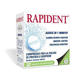 RAPIDENT COMPRESSE 32 PEZZI - Parafarmacia Mostacciano