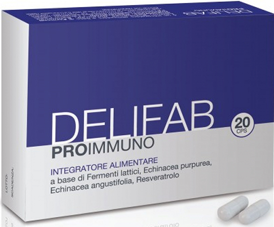 DELIFAB PROIMMUNO 20 CAPSULE - Parafarmacia Mostacciano