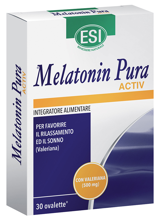 ESI MELATONIN PURA ACTIV 30 OVALETTE - Parafarmacia Mostacciano