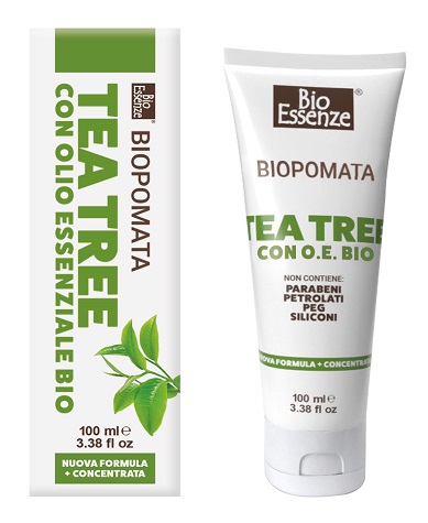 BIOPOMATA TEA TREE 30% BIO TUBETTO 100 ML - Parafarmacia Mostacciano