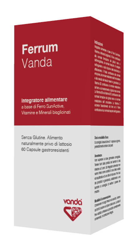 FERRUM VANDA 60 CAPSULE - Parafarmacia Mostacciano
