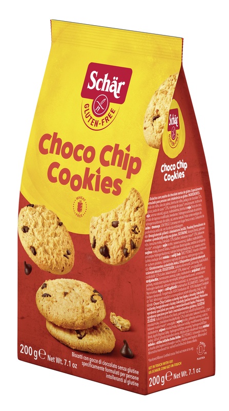 SCHAR CHOCO CHIP COOKIES 200 G - Parafarmacia Mostacciano