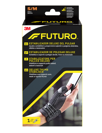 STABILIZZATORE PER POLLICE FUTURO NERO SMALL/MEDIUM 1 PEZZO - Parafarmacia Mostacciano