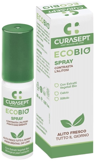 CURASEPT PHARMADENT ECOBIO SPRAY 20 ML - Parafarmacia Mostacciano