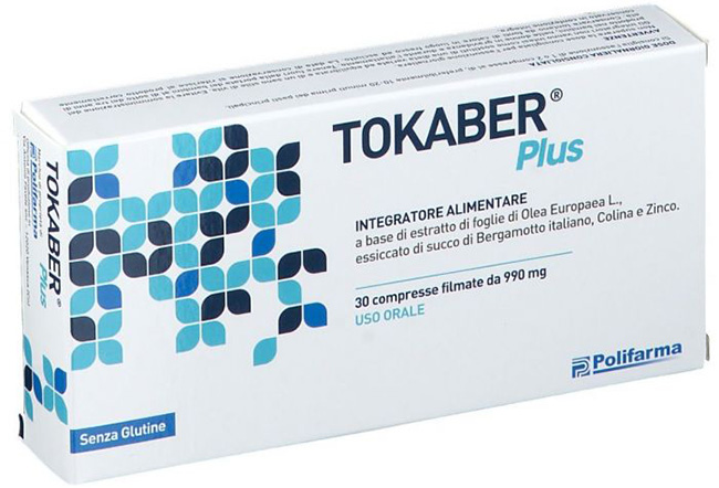 TOKABER PLUS 990MG 30 COMPRESSE - Parafarmacia Mostacciano