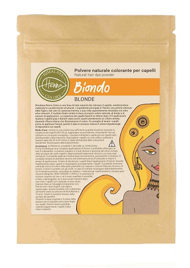HIMALAYA HENNA COLORS BIONDO 100 G - Parafarmacia Mostacciano