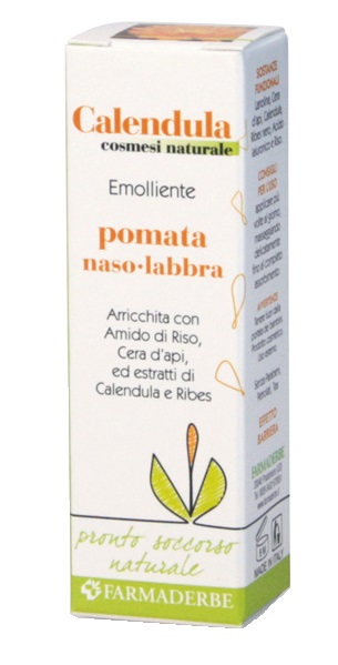 CALENDULA POMATA PROTETTIVA NASO LABBRA 10 ML - Parafarmacia Mostacciano