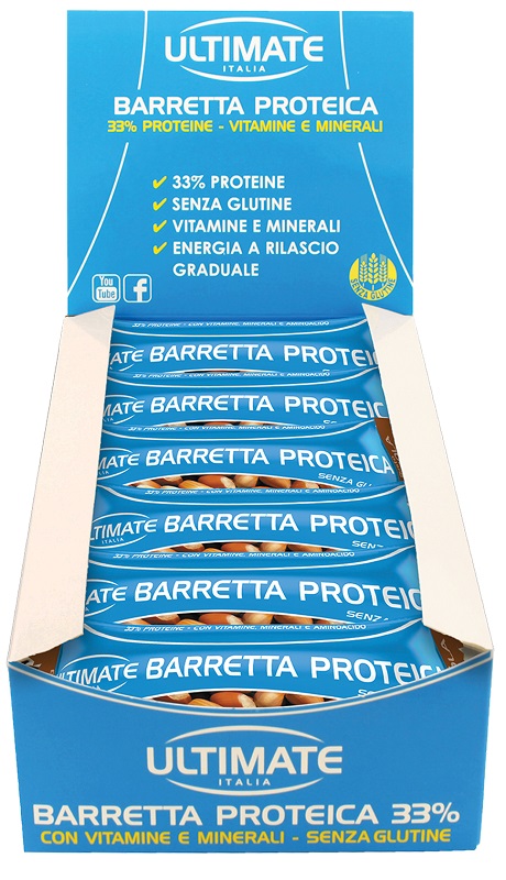 BARRETTA PROTEICA NOCCIOLA 24 PEZZI - Parafarmacia Mostacciano