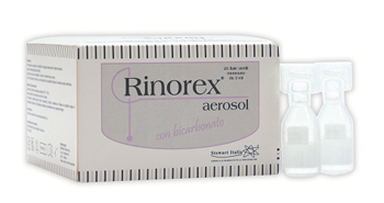 FIALA PER AEROSOL RINOREX BICARBONATO 3 ML 25 PEZZI - Parafarmacia Mostacciano
