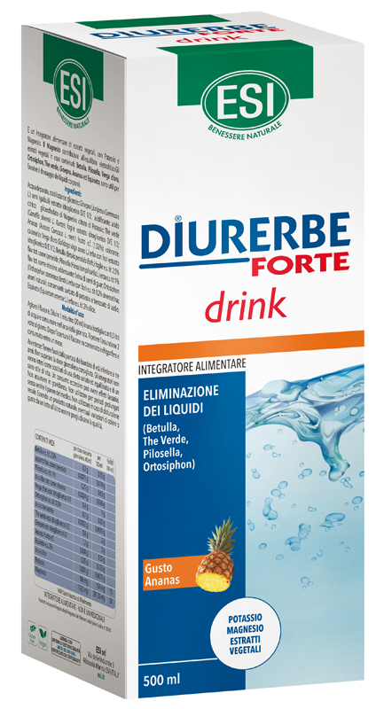 ESI DIURERBE FORTE DRINK ANANAS 500 ML - Parafarmacia Mostacciano